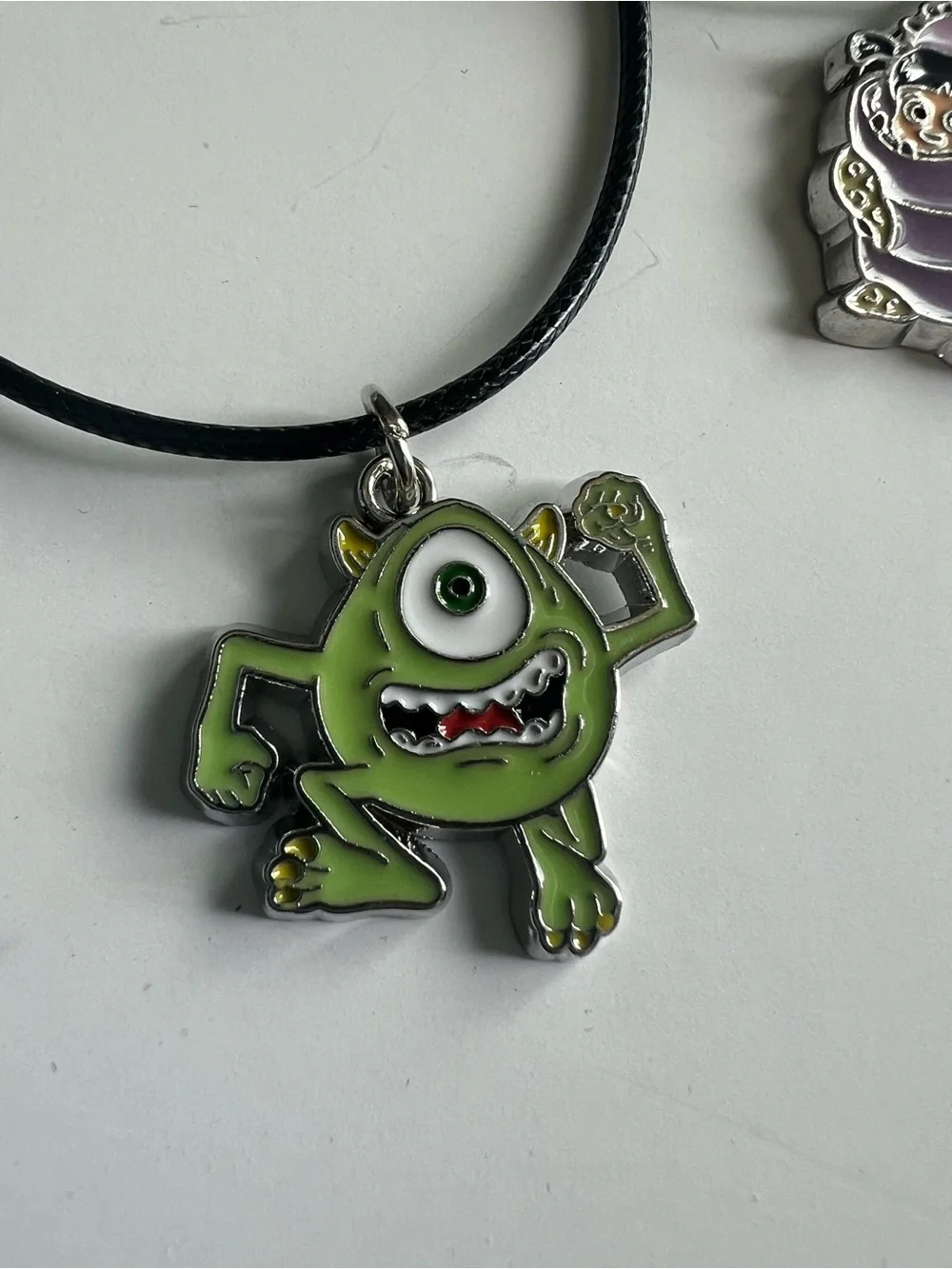 Monsters Inc. Friendship Necklace Set of 3 – Sulley, Mike & Boo